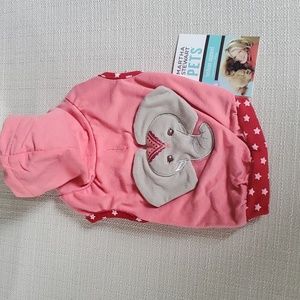 Brand New Martha Stewart Dog Hooded Shirt size small